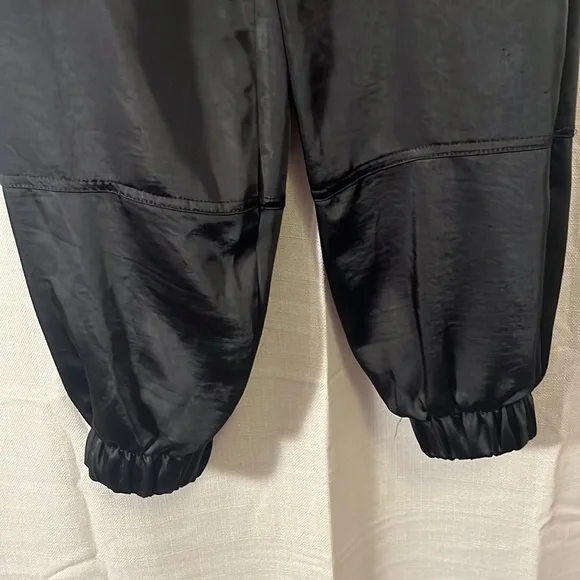 Satin cargo pants - Picture 4 of 5